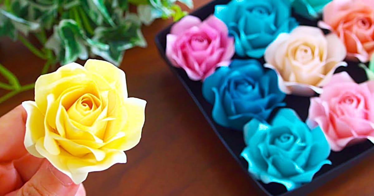 How to Make Paper Roses
