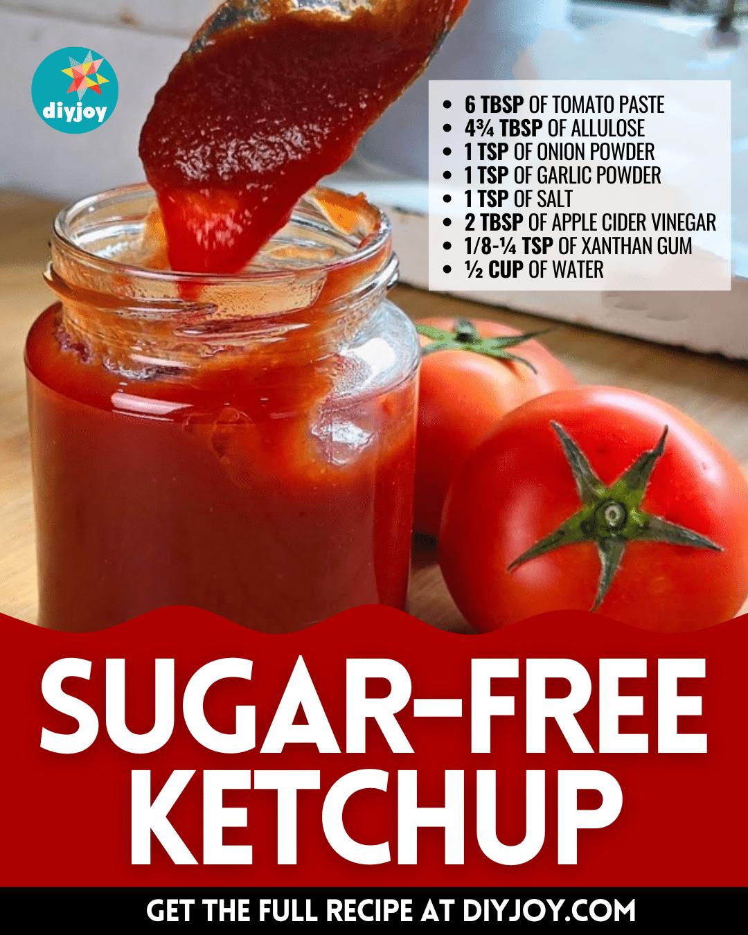 Homemade Sugar-Free Ketchup Recipe
