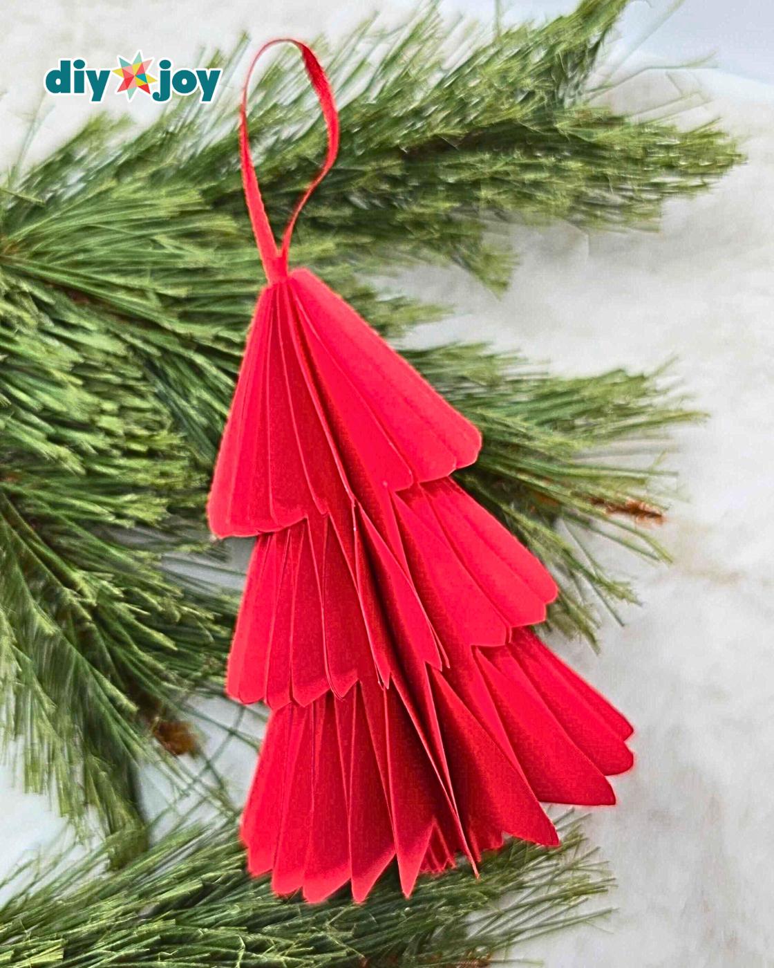Christmas Ornaments Honeycomb Tree