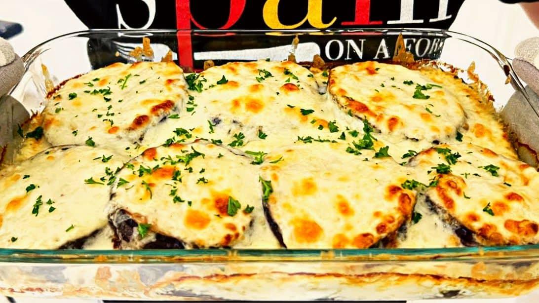 Easy-to-Make Cheesy Eggplant Casserole
