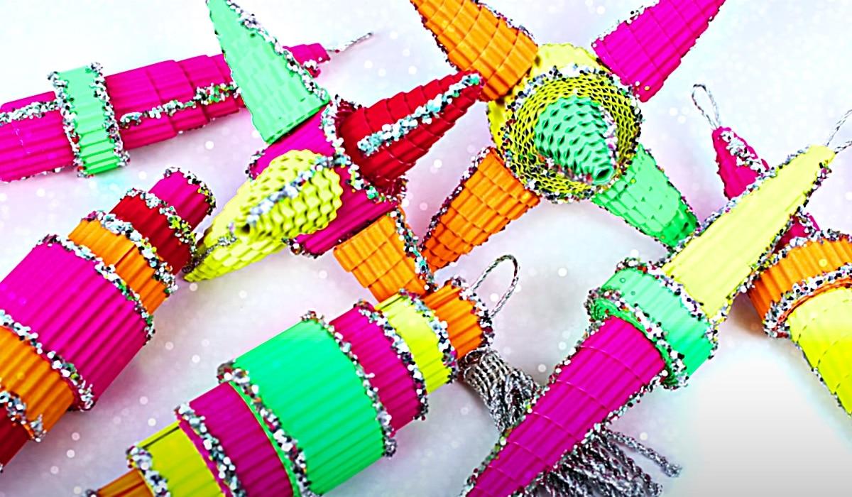 How To Make Miniature Pinata Ornaments