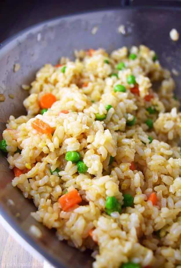Best Rice Recipes - Hibachi-Style Fried Rice - Easy Ideas for Quick Meals Made From a Bag of Rice - Healthy Recipes With Brown, White and Arborio Rice - Cheesy, Fried, Asian, Mexic