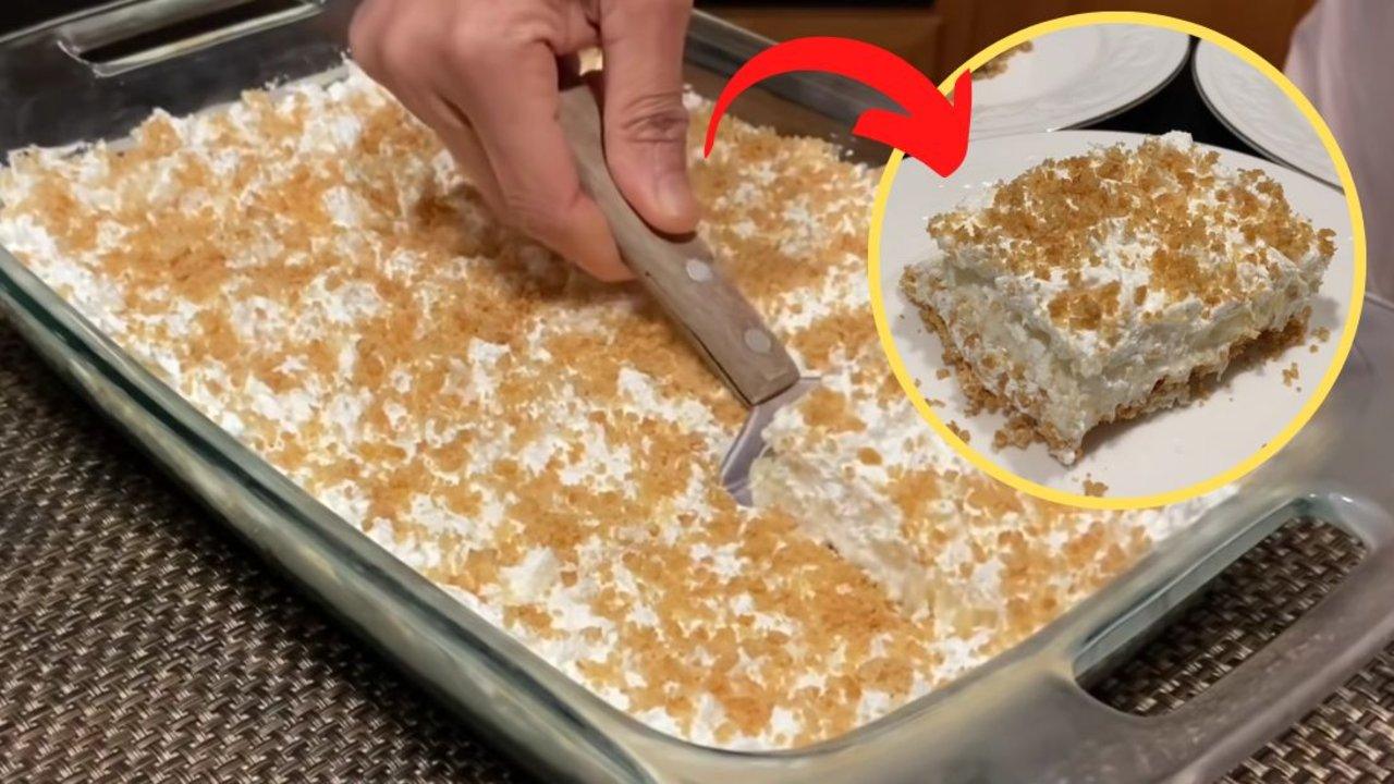 6-Ingredient No-Bake Pineapple Dream Dessert Recipe