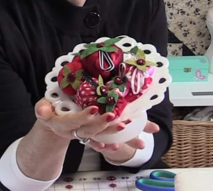 Easy To Sew Fabric Strawberries