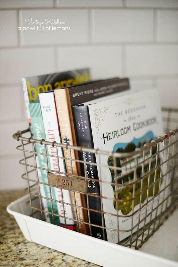 Industrial Wire Basket DIY, a farmhouse decor idea, simple enough for a first try and a satisfying finish for not much work