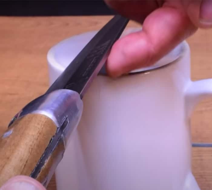 materials to sharpen a knife hack