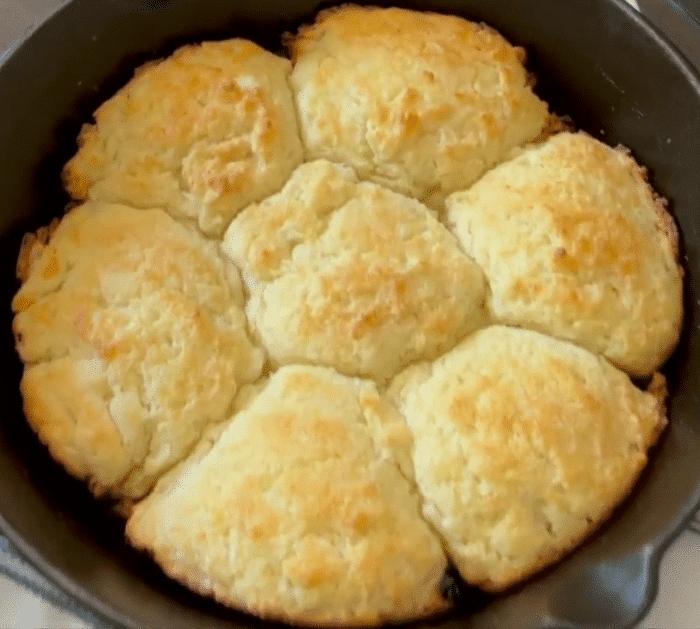 Easy Skillet 7Up Biscuits Recipe