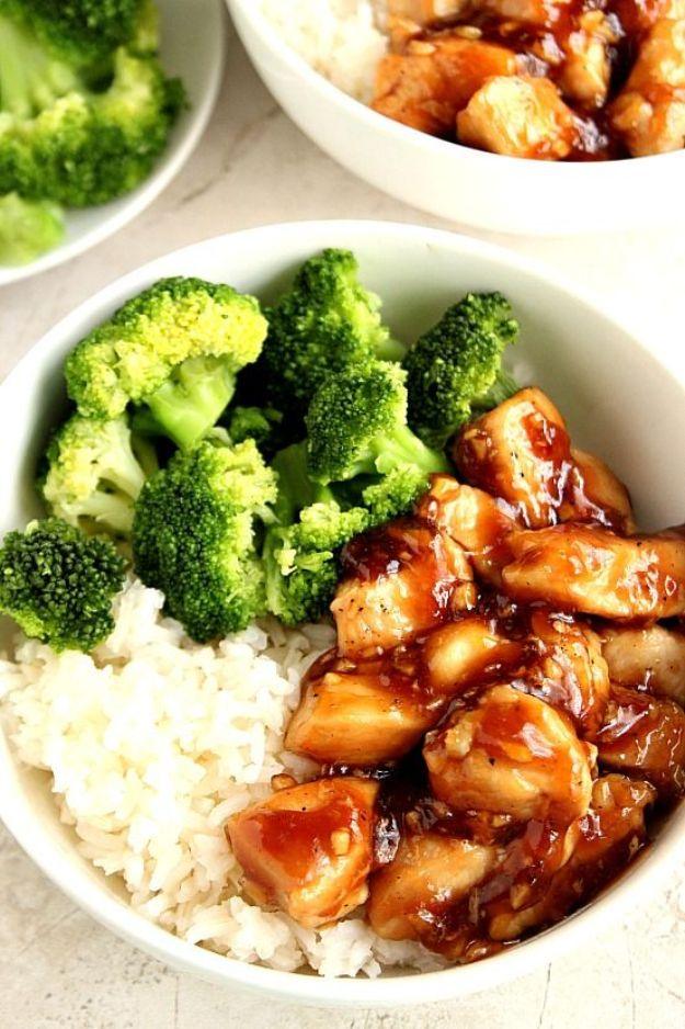 Easy dinner recipe: quick teriyaki chicken rice bowls ready fast for a healthy weeknight meal for the whole family