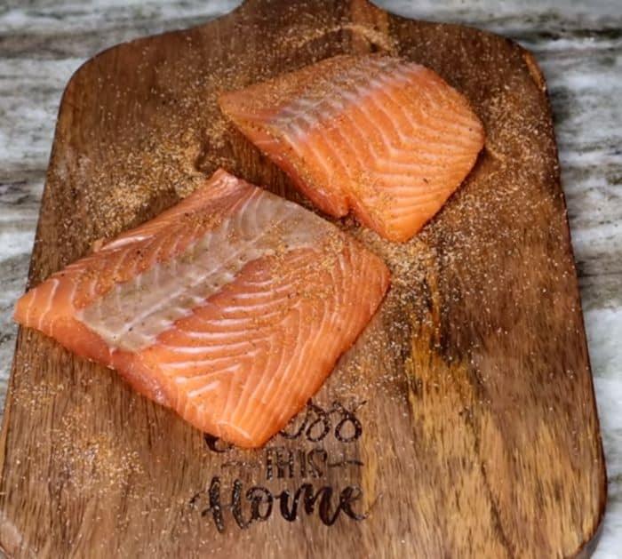 Easy Honey Butter Glazed Garlic Salmon Ingredients