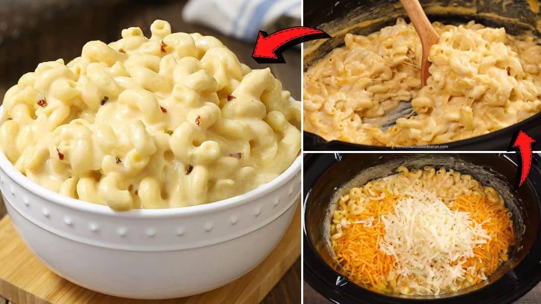 Easy Crockpot Mac and Cheese With Cream Cheese Recipe