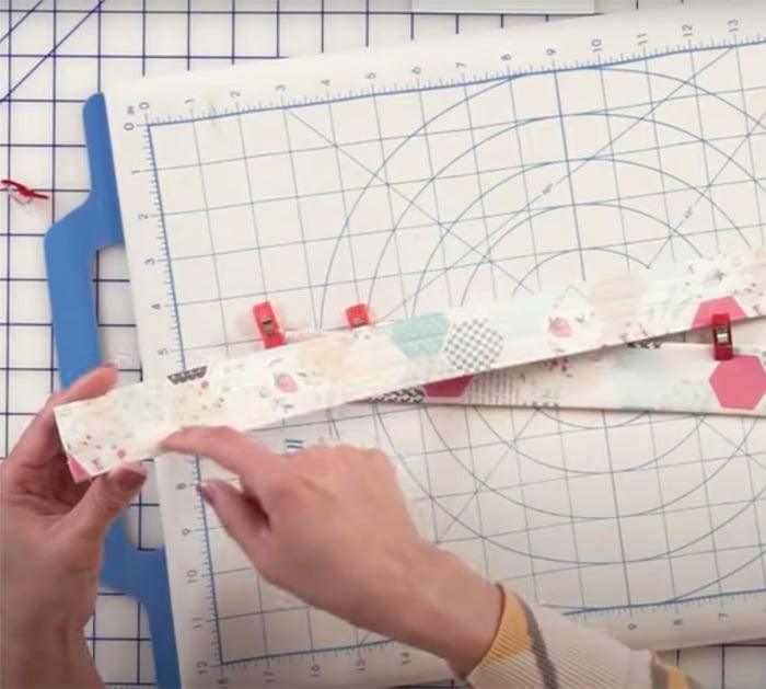 steps to make quilted tote bag