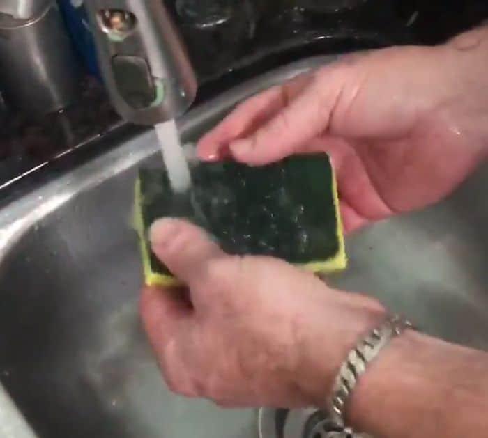 Easy Way To Clean Stinky Sponge