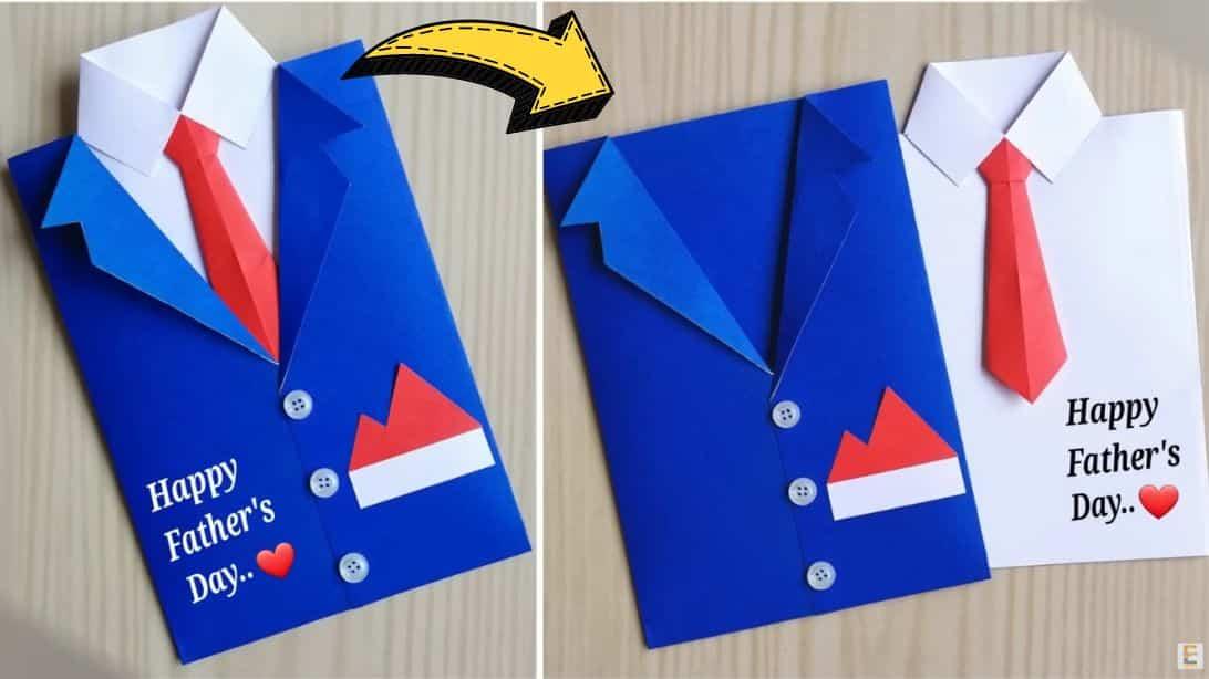 Easy DIY Father’s Day Greeting Card Tutorial