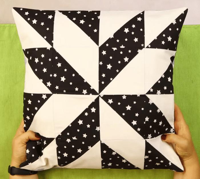 How to Make a Hunter's Star Quilt Pillowcase