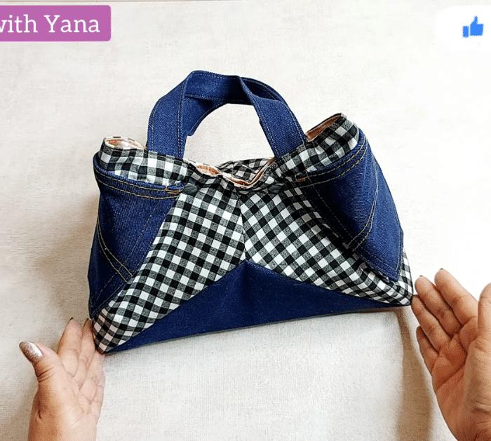 How to Repurpose an Old Denim Jeans Into a Bag