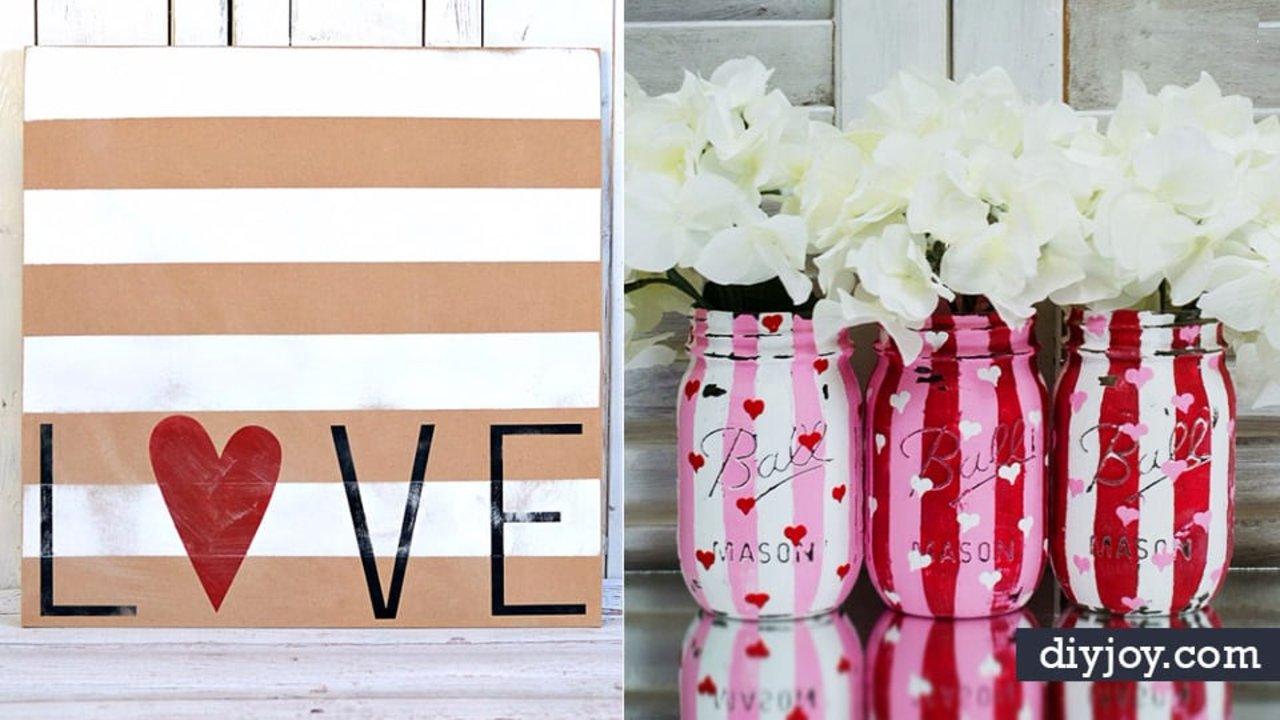 25 DIY Valentine Decor Ideas