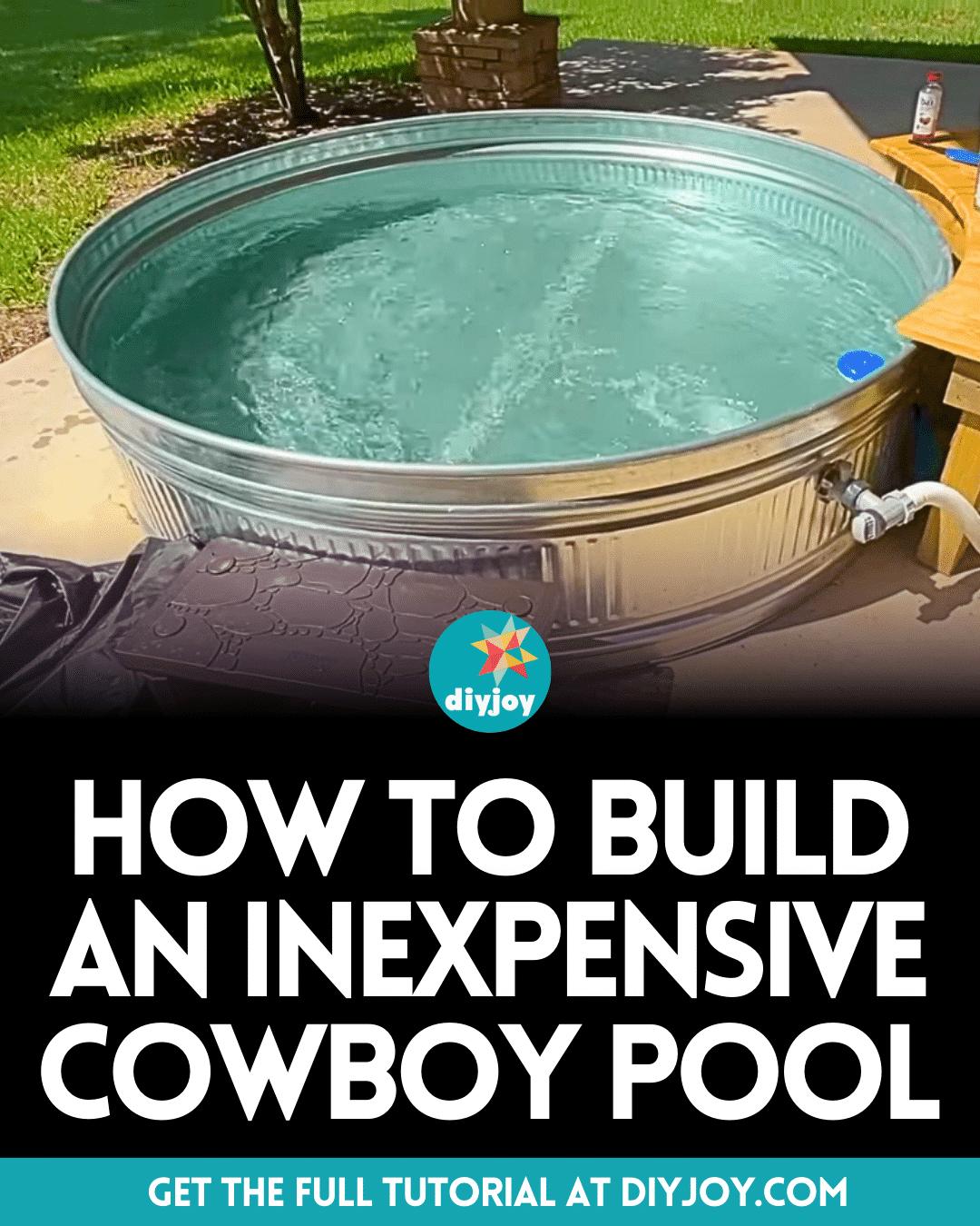 How To Build An Inexpensive Cowboy Pool