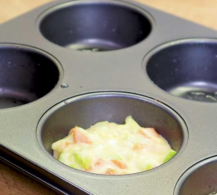 Egg Bites Batter In Muffin Tins - Easy Recipes