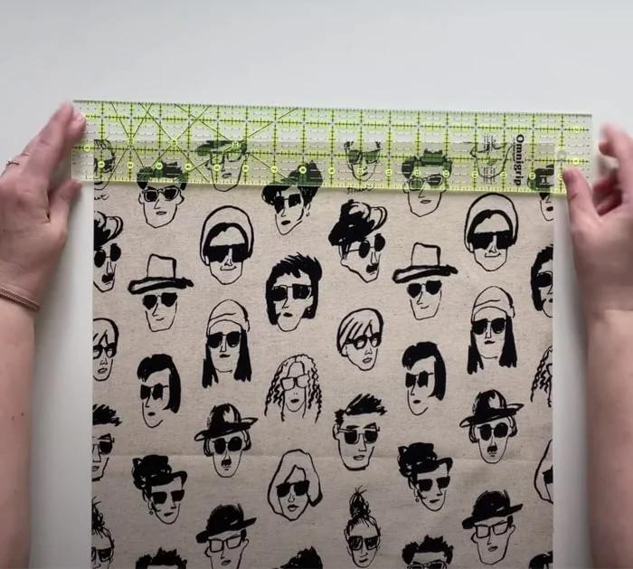 french seam tote bag materials
