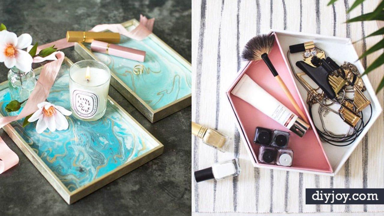 34 Instagram Worthy DIY Vanity Trays