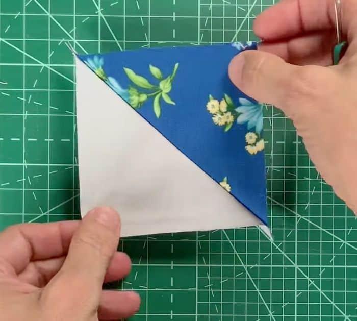 Easy To Sew Ribbon Star Quilt Block