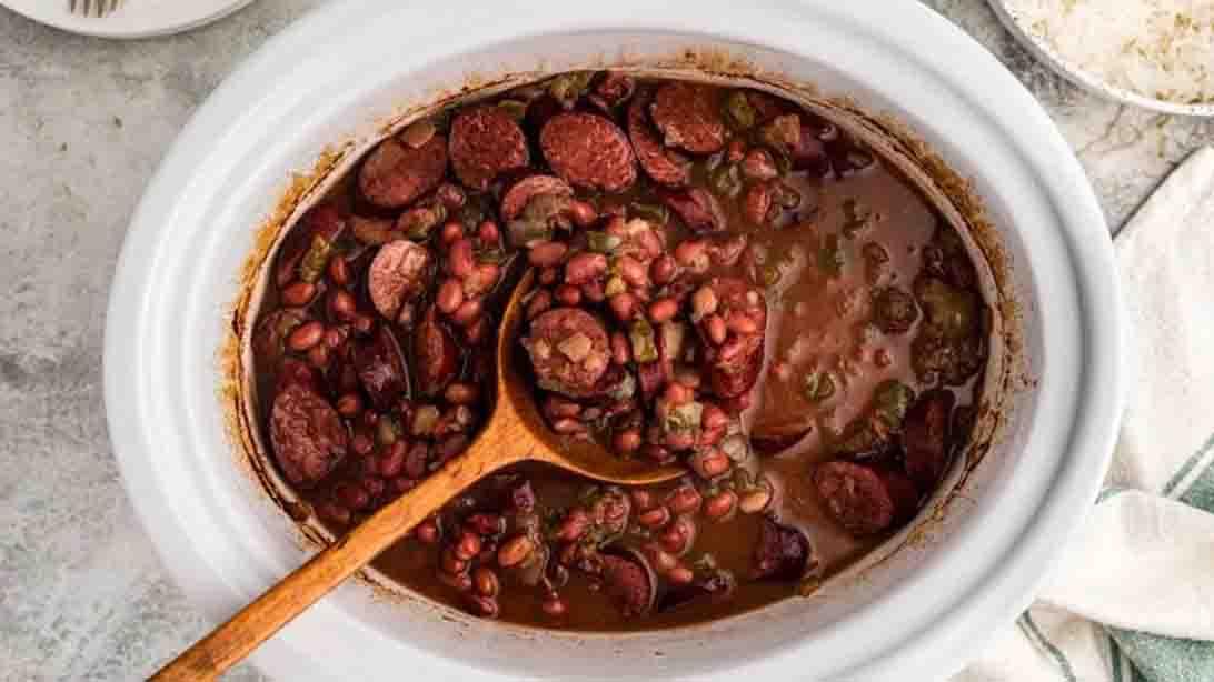 Slow Cooker Red Beans and Rice