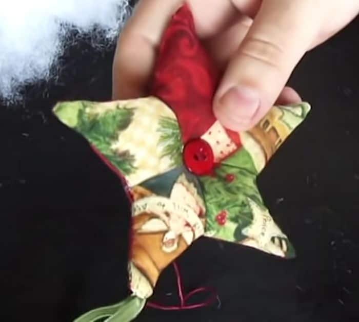 Easy To Make Patchwork Star Ornaments
