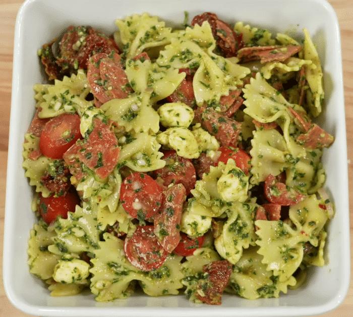 Easy Pesto Pasta Salad Recipe
