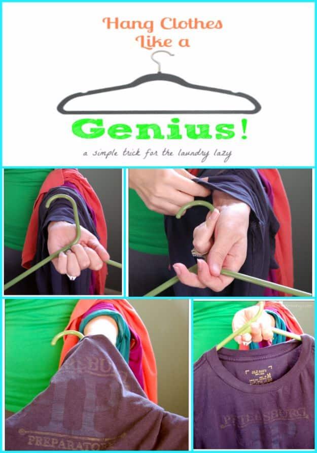 Hang Clothes Like A Genius, a project that looks pricier than it really is and a quick idea that comes together fast