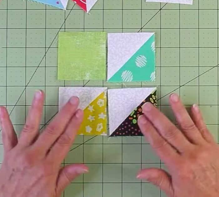 Easy to Sew Garden Path Quilt Block