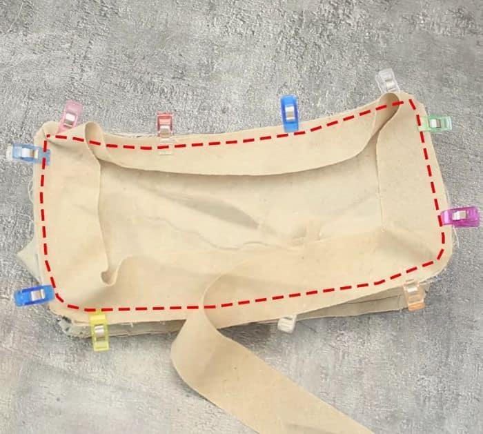 Easy To Sew Denim Pouch Bag