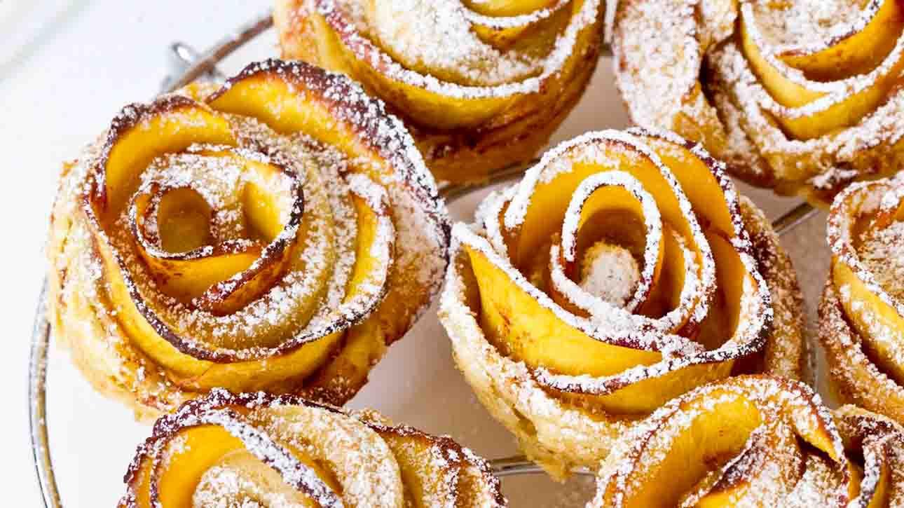 Easy Nectarine Roses Recipe