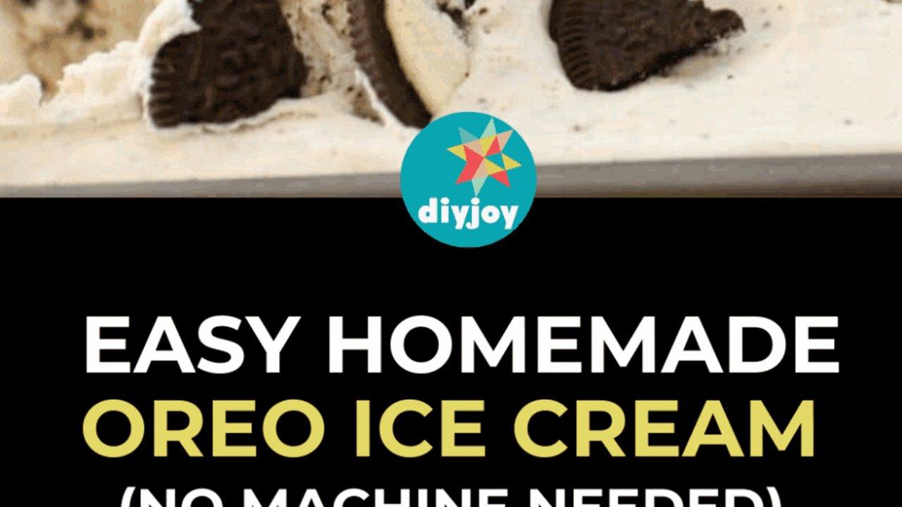 Easy Homemade Oreo Ice Cream Recipe (No Machine Needed)