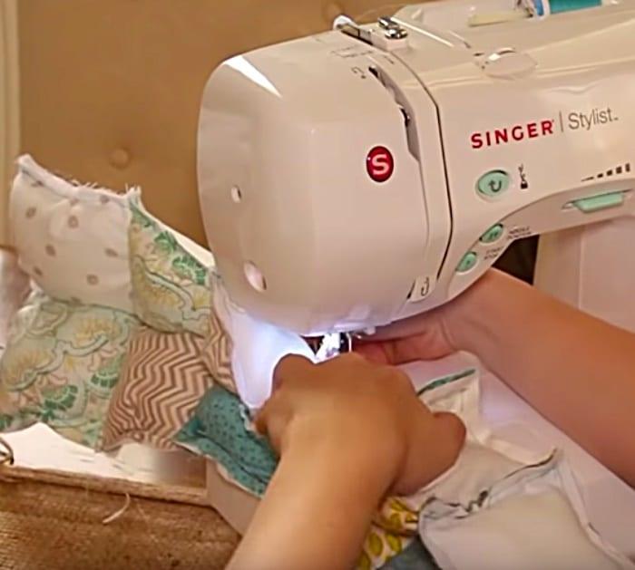 Try sewing a DIY Puff Quilt to keep warm this winter