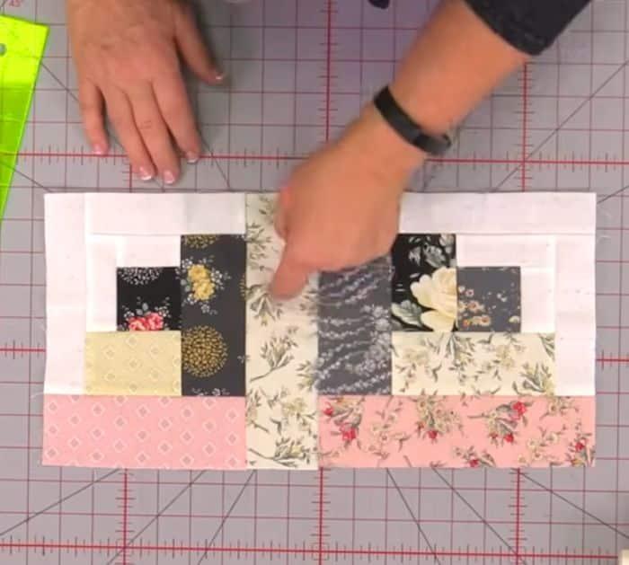 How to Make a River Log Cabin Quilt