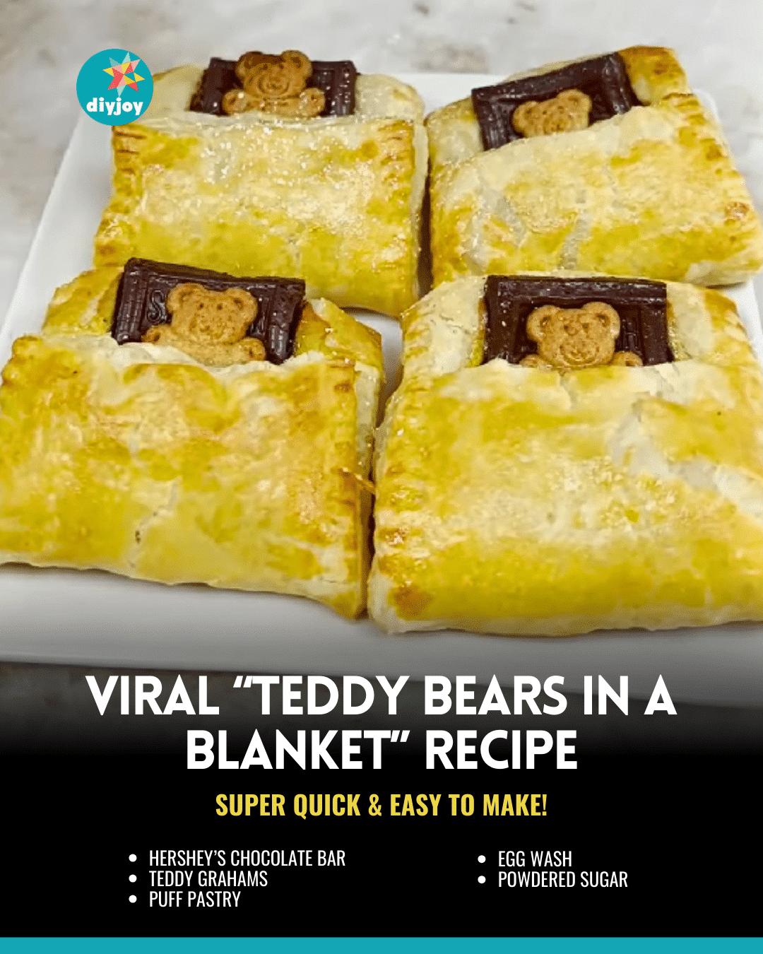 Viral “Teddy Bears In A Blanket” Recipe