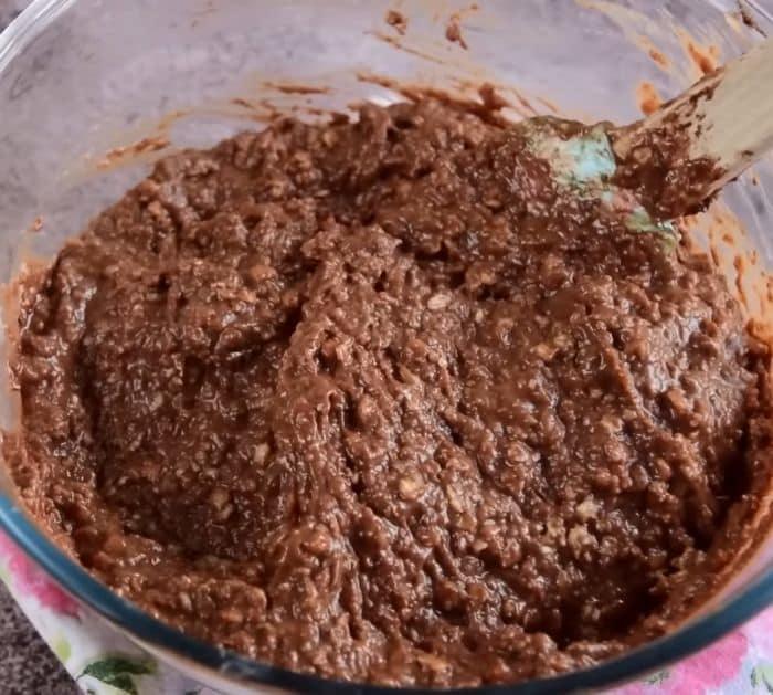 Banana Oatmeal Chocolate Cake Recipe