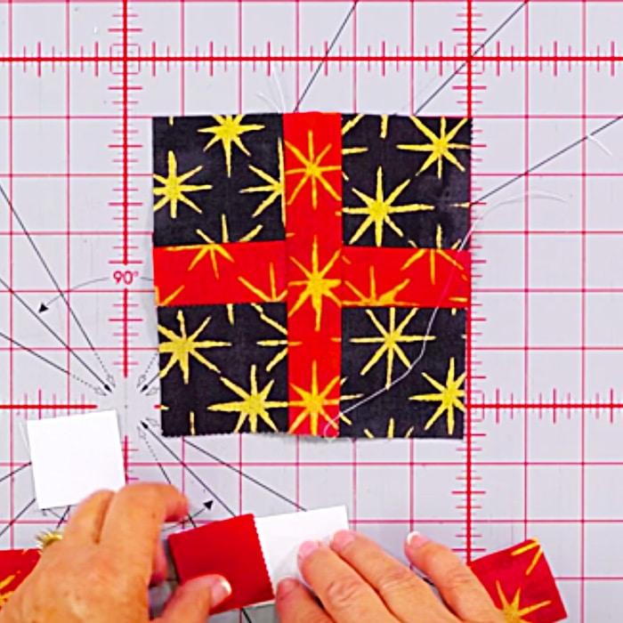 Holiday Quilting Ideas - Gnome Quilt Wall Hanging - DIY Winter Wall Quilt