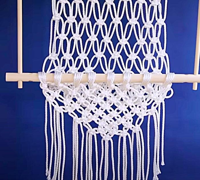 Make a macrame art chair for boho style