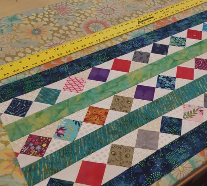 Donna's Scrap Buster Table Runner Project