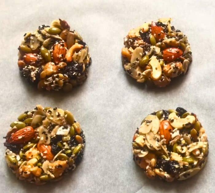 Healthy Mixed Nuts Cookies (No-Sugar) Ingredients