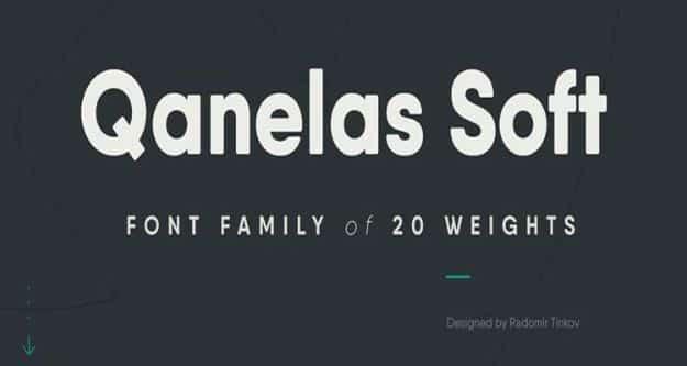 Best Free Fonts To Download for Crafts and DIY Projects - Qanelas Soft - Cute, Cool and Professional Looking Font Ideas for Teachers, Crafters and Wedding Decor - Calligraphy, Scri