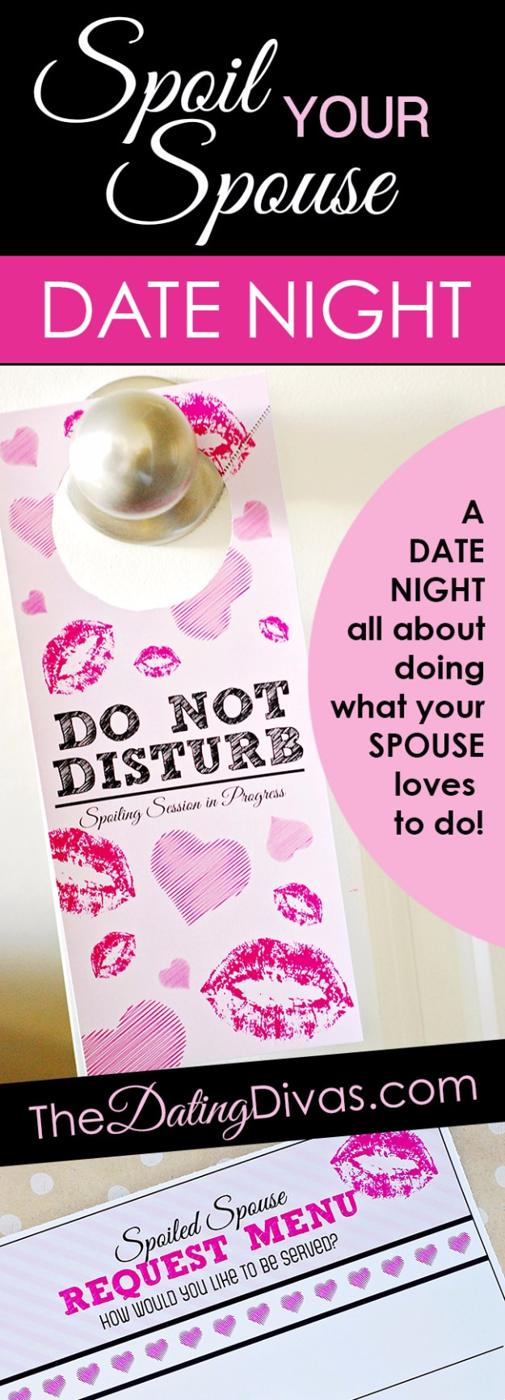 Spoil Your Spouse Date Night, flexible enough to suit a new couple or a long married one and the kind of night nobody forgets