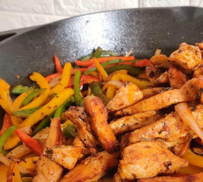 Mexican Chicken Fajitas Recipe one pan meal