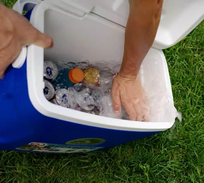 Draining your cooler