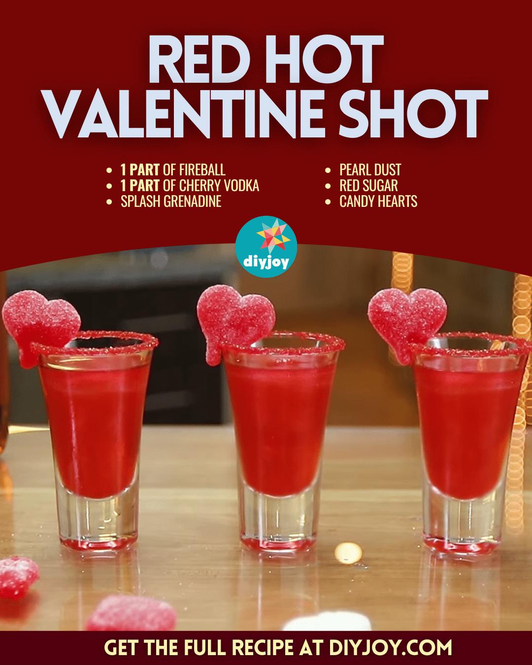 Red Hot Valentine Shot Recipe