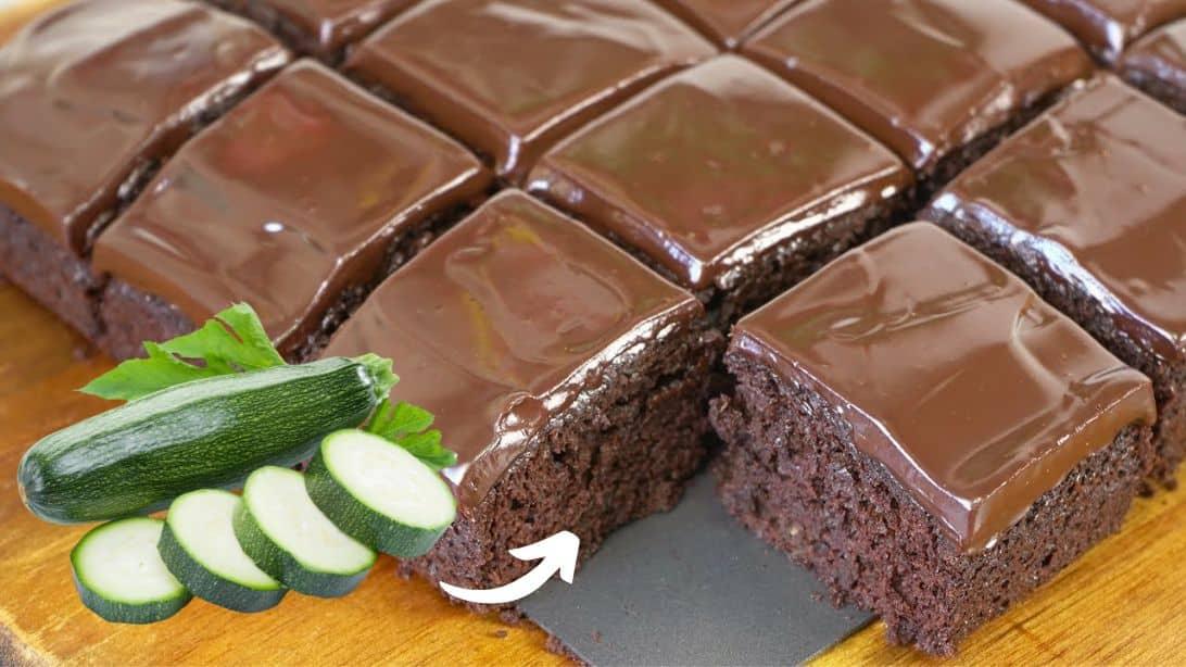 Healthy Zucchini Brownies Recipe