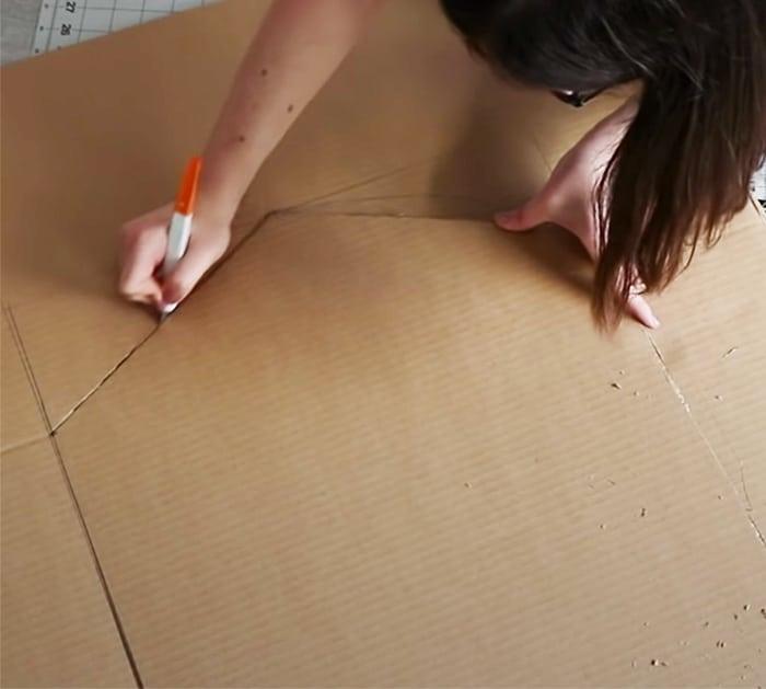 How To Make a Faux Fireplace out Of Cardboard - Repurpose and Upcycled Projects