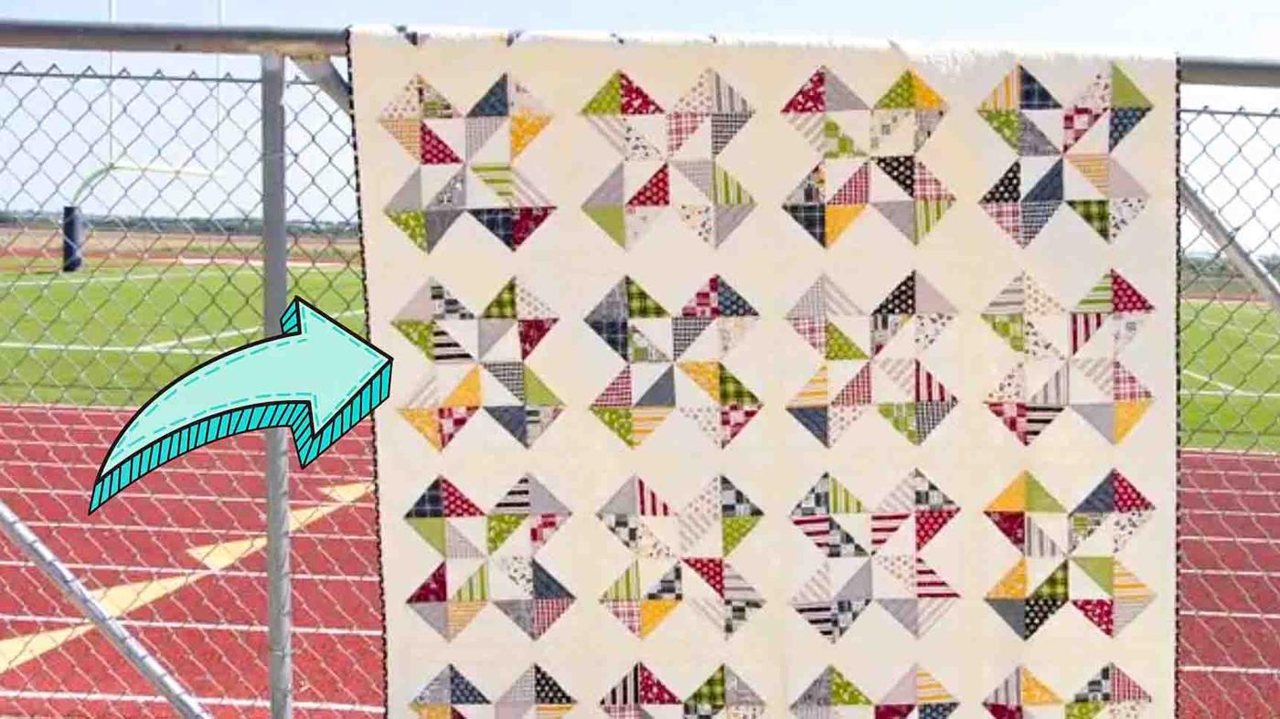 Star Cakes Shortcut Quilt Pattern Tutorial