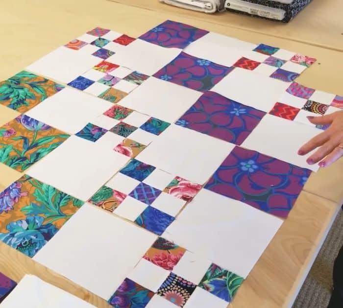 Chain Links Quilt Pattern Block